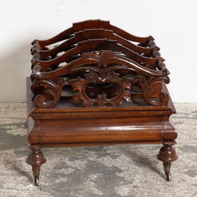 Victorian Rosewood Canterbury