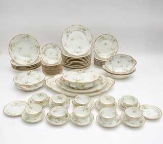 Limoges Porcelain Dinner Service
