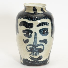 Glazed Ceramic Vase