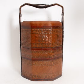 Chinese Woven Wedding Basket