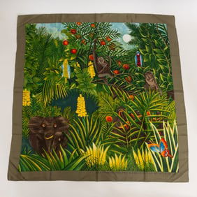 Hanae Mori Silk Scarf