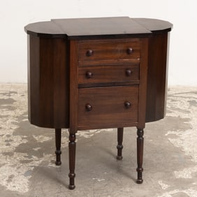 Mahogany Sewing Table
