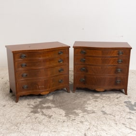 Pair of Mahogany Chest of Drawers