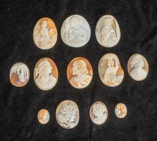 Group of Cameo Fragments