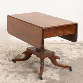 Regency Mahogany Drop Leaf Table