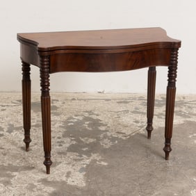 Georgian Style Mahogany Card Table