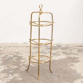 Brass Three-Tier Stand