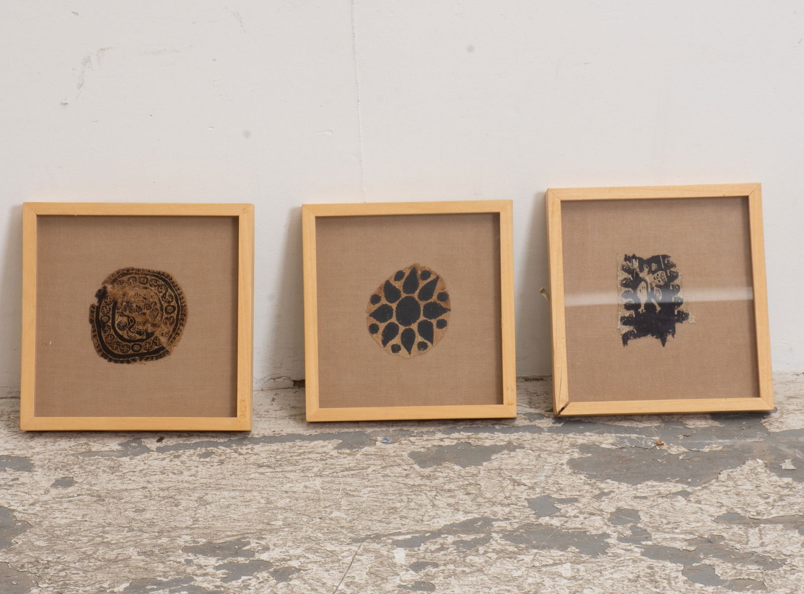 Three Small Coptic Textile Fragments (1 of 20)