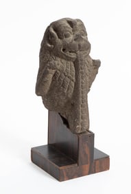 Javanese Carved Stone Lion
