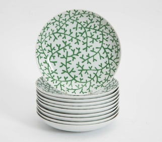 Set of Ten Tiffany & Co. Porcelain Bowls
