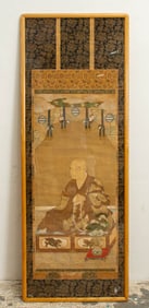 Japanese School Painting of a Monk