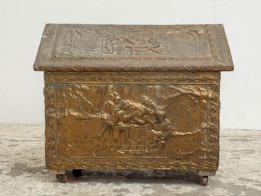 Copper Kindling Box