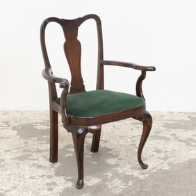 Georgian Style Mahogany Child's Armchair