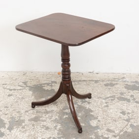George III Mahogany Tripod Table