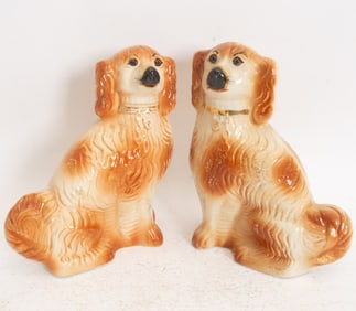 Pair of Staffordshire Dogs