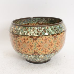 Vallauris Jean Gerbino Mosaic Vase