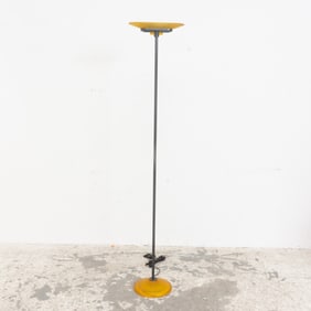 Arteluce Perry King & Santiago Miranda Glass and Patinated Metal "Jill" Torchiere Floor Lamp