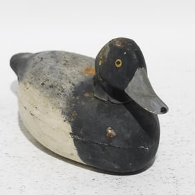 Painted Wood Duck Decoy