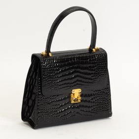 Lana Marks Reptile Leather Handbag