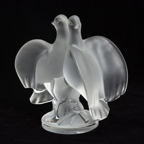 Lalique Ariane Frosted Glass Sculpture