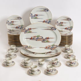 Japanese Porcelain Dinner Service