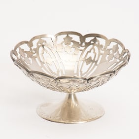 Sterling Footed Bowl