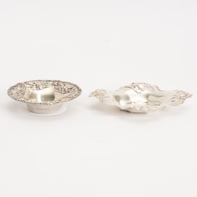 Two Sterling Dishes