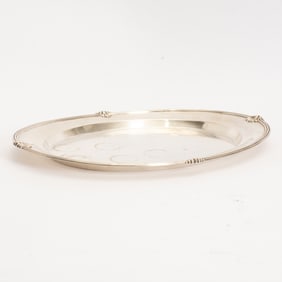 Sterling Oval Tray