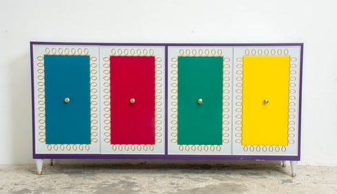 Sasha Bikoff 'Loop de Loop' Credenza