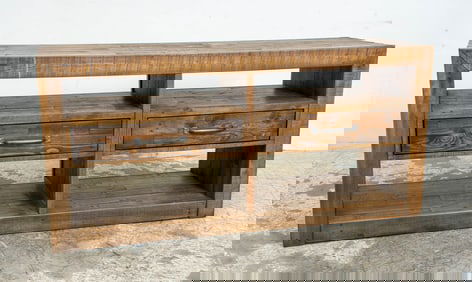 Pine Wood Sideboard