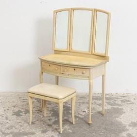 Paint Decorated Dressing Table