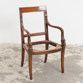 Louis XVI Style Armchair Frame