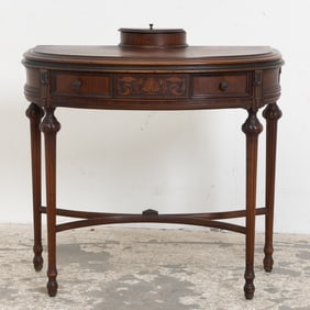 Regency Style Demilune Table