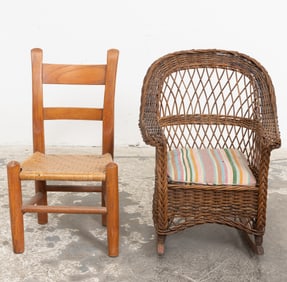 Two Children's Chairs