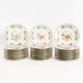 Ceralene Raynaud & Co Limoges Vieux Chine Plates