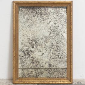 Rectangular Gilt Frame Mirror