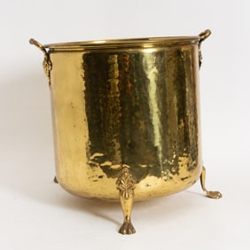 Brass Kindling Bucket
