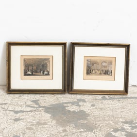 After Eugene Lami : Two