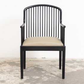 Ebonized Armchair