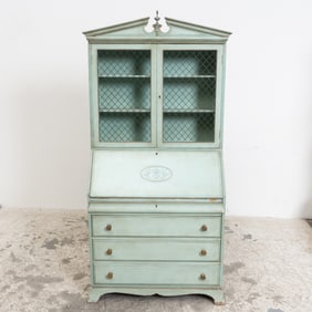 Paint Decorated Secretary