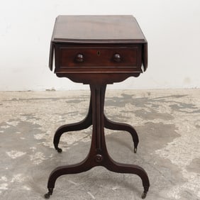 Assembled Victorian Mahogany Work Table