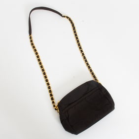 Joan & David Brown Nylon Bag