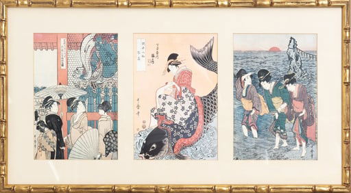 After Kitagawa Utamaro : Three
