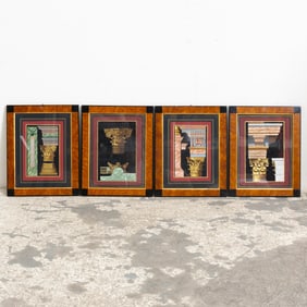 Set of Four Architectural Engravings