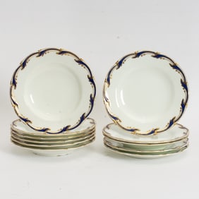 Set of Eleven Coalport Porcelain Plates