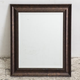 Stained Wood Molded Frame Mirror