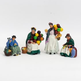 Group of Four Royal Doulton Figures