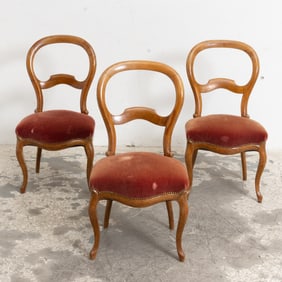 Set of Three Louis-Phillppe Chairs