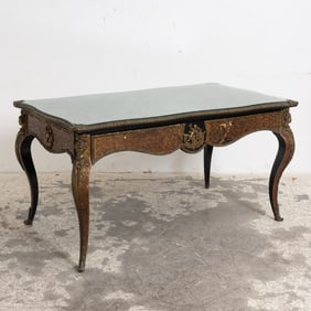 Louis XV Style Boulle Marquetry Inlaid Writing Table