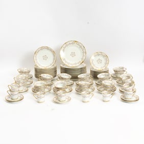 Limoges Partial Porcelain Dinner Service